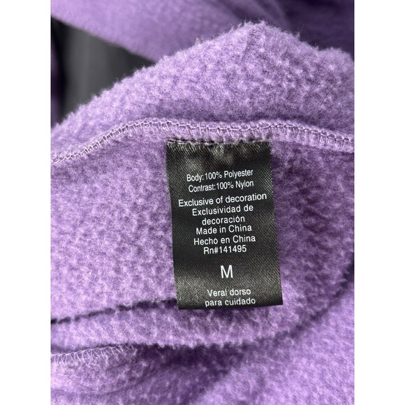 THE NORTH FACE Women’s Purple Full Zip Fleece Polartec Recycled Vented Jacket M - Picture 15 of 15